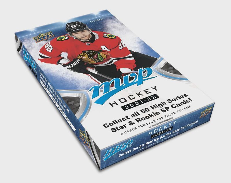 UPPER DECK 2021-22 MVP HOCKEY HOBBY BOX
