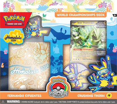 POKEMON WORLD CHAMPIONSHIPS DECK 2024 - IRON THORNS EX