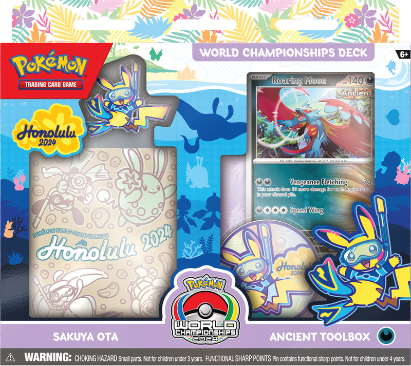 POKEMON WORLD CHAMPIONSHIPS DECK 2024 - ROARING MOON