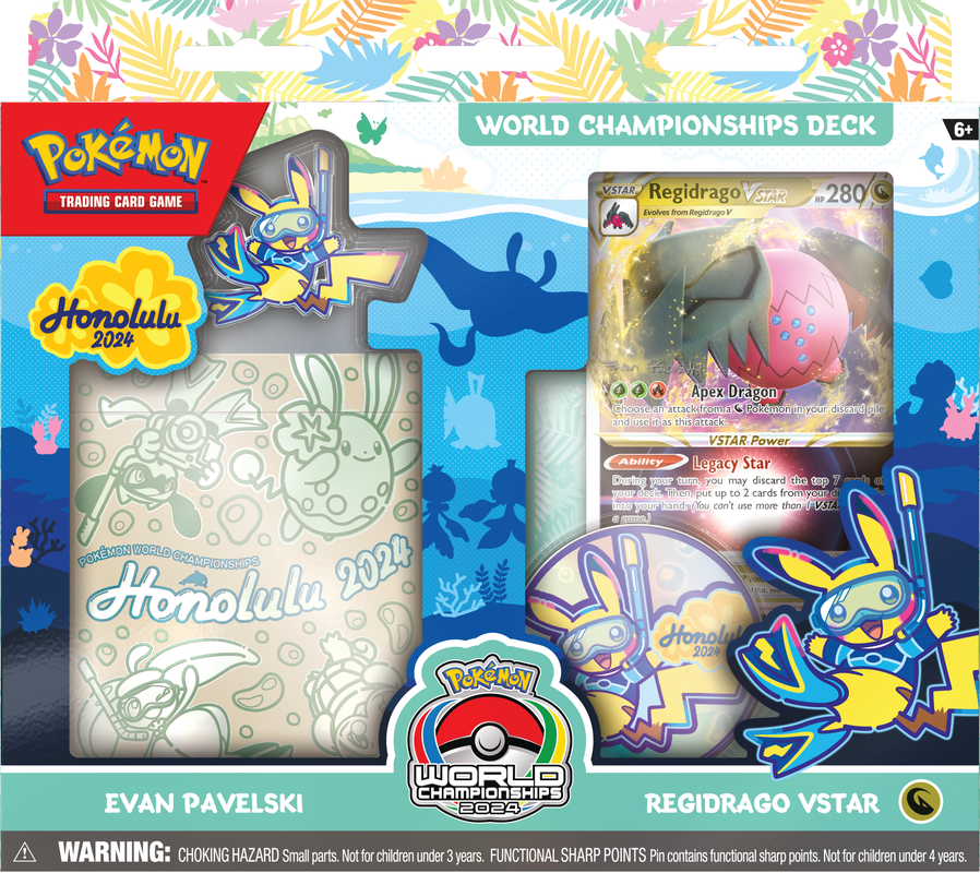 POKEMON WORLD CHAMPIONSHIPS DECK 2024 - REGIDRAGO VSTAR