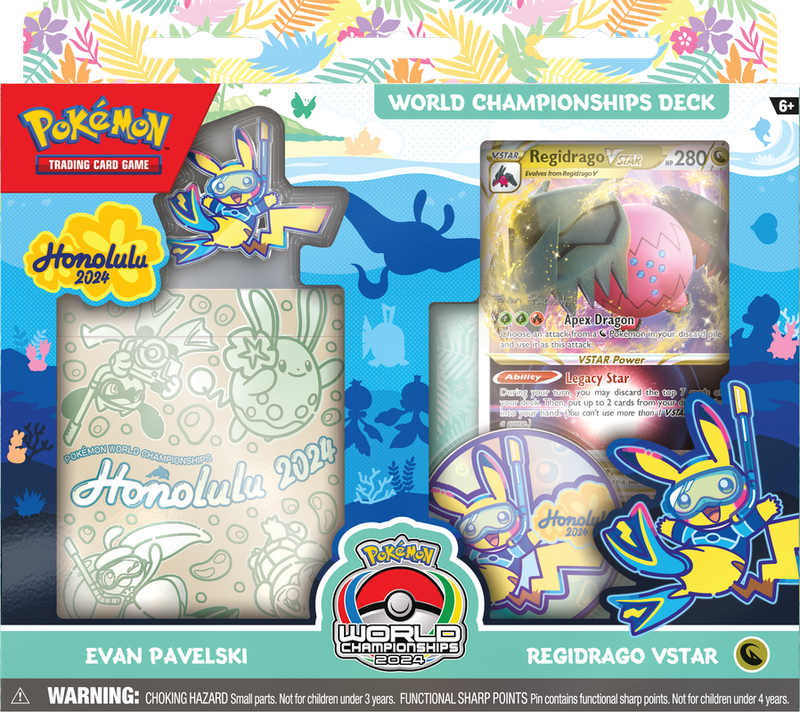 POKEMON WORLD CHAMPIONSHIPS DECK 2024 - REGIDRAGO VSTAR