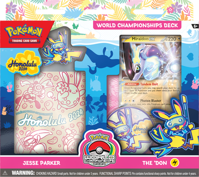 POKEMON WORLD CHAMPIONSHIPS DECK 2024 - MIRAIDON EX
