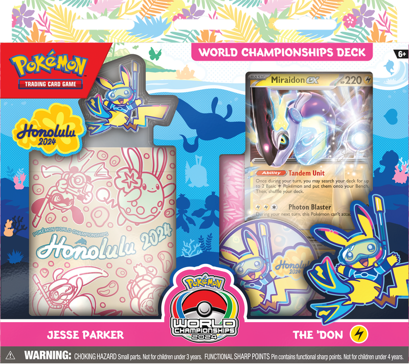POKEMON WORLD CHAMPIONSHIPS DECK 2024 - MIRAIDON EX
