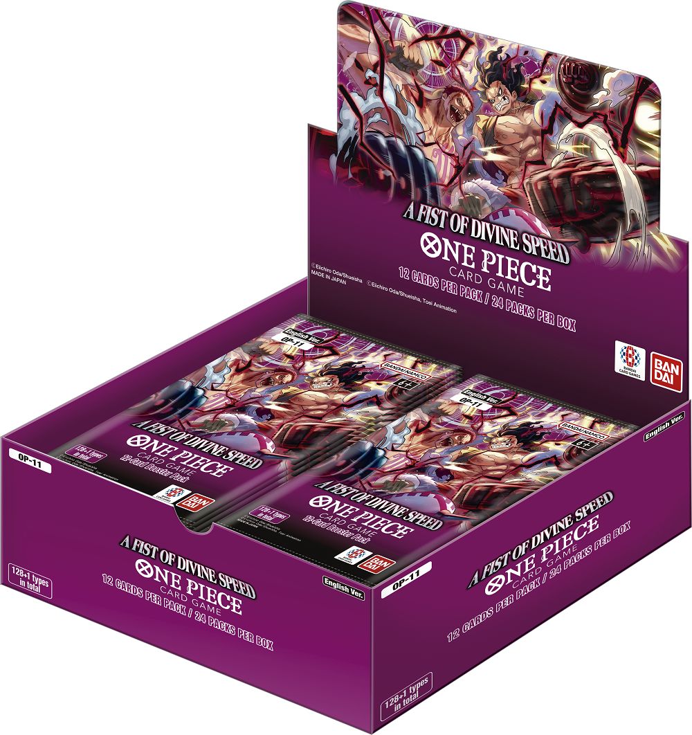 ONE PIECE OP-11 A FIST OF DIVINE SPEED BOOSTER BOX