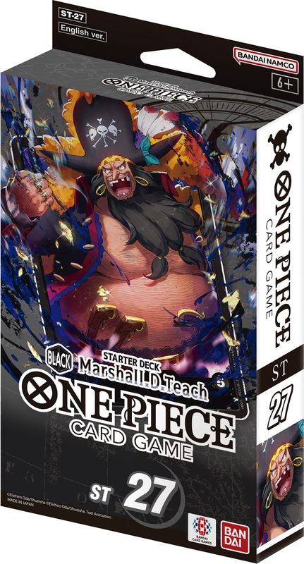 (PRE-ORDER) ONE PIECE CG ST27 STARTER DECK - MARSHALL D. TEACH