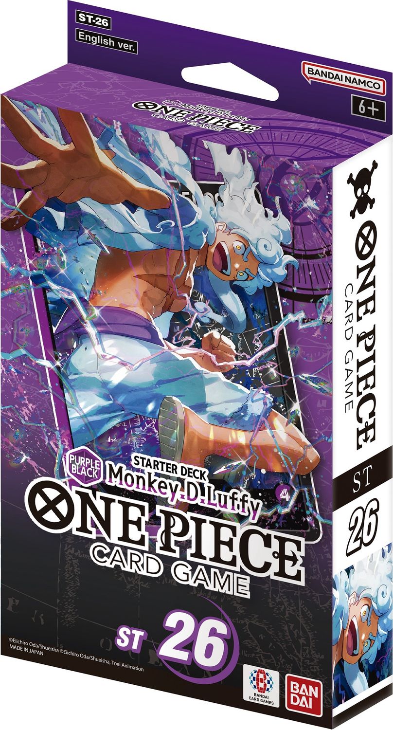 (PRE-ORDER) ONE PIECE CG ST26 STARTER DECK - MONKEY D. LUFFY