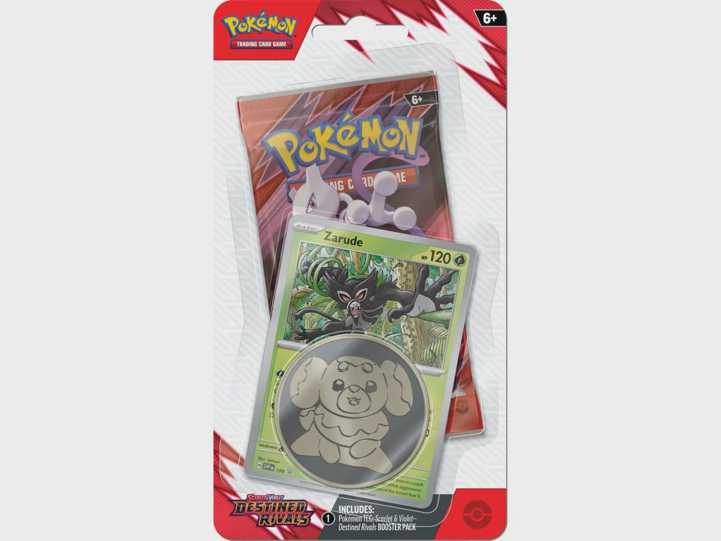 POKEMON SV10 DESTINED RIVALS CHECKLANE  BLISTER - ZARUDE