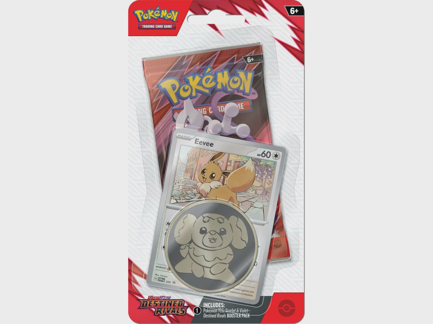 POKEMON SV10 DESTINED RIVALS CHECKLANE BLISTER - EEVEE
