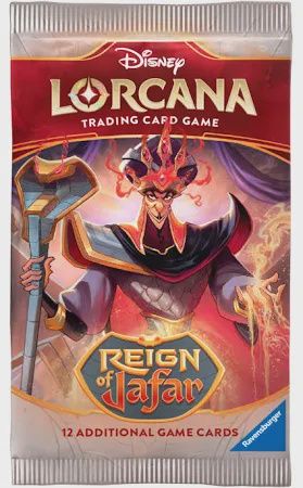 DISNEY LORCANA REIGN OF JAFAR BOOSTER PACK