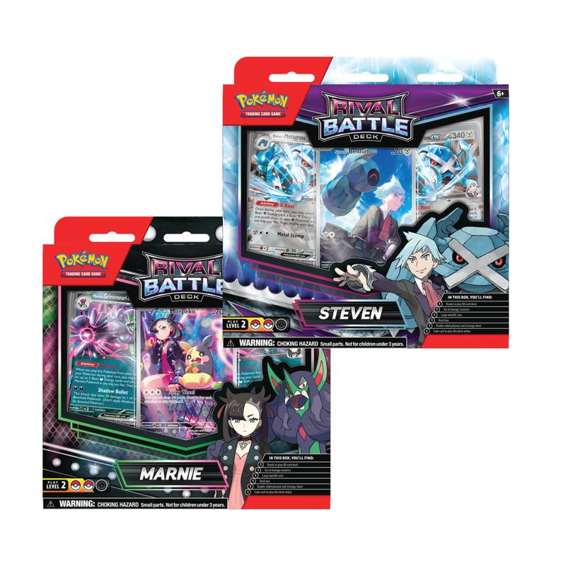 POKEMON RIVAL BATTLE DECKS MARNIE / STEVEN