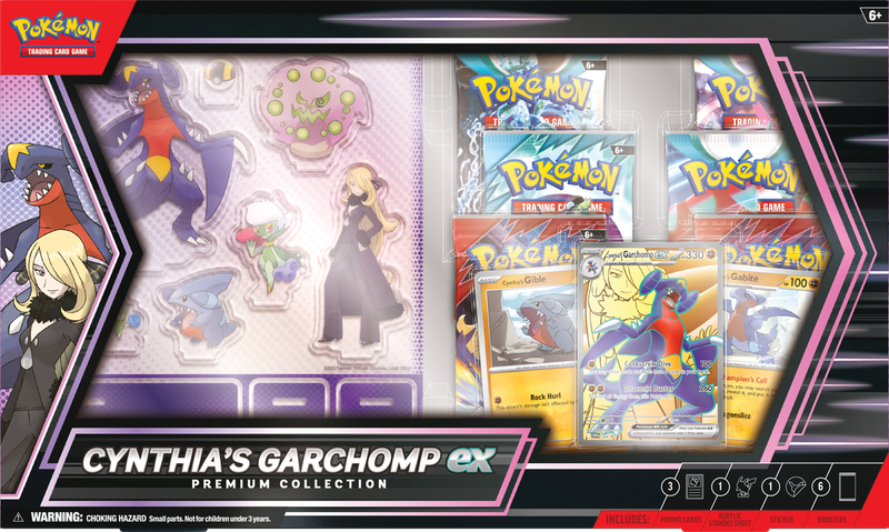 POKEMON CYNTHIA’S GARCHOMP EX PREMIUM COLLECTION BOX