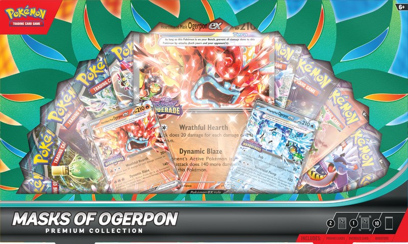 (PRE-ORDER) POKEMON MASKS OF OGERPON PREMIUM COLLECTION BOX