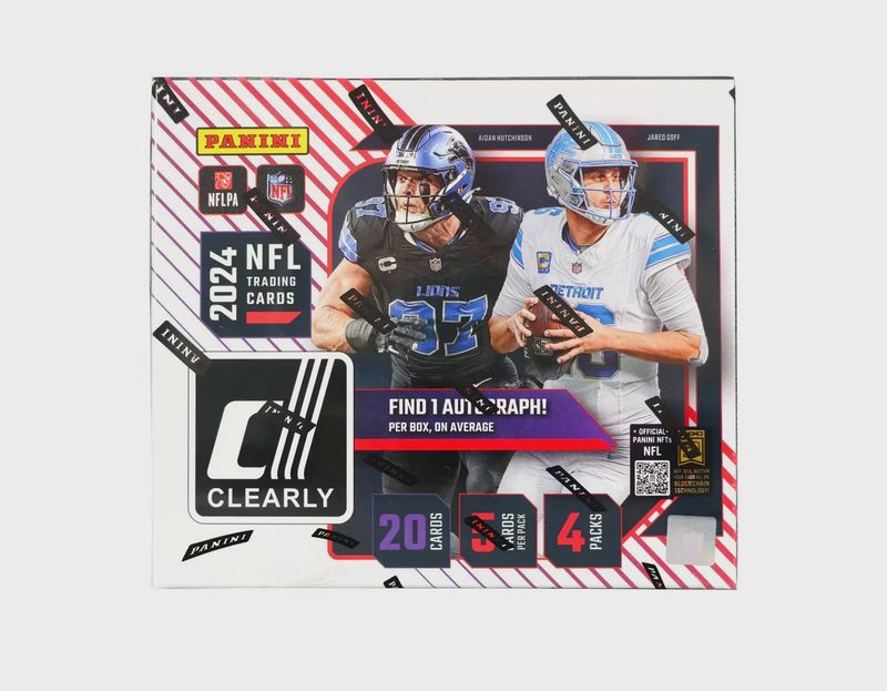 2024 PANINI DONRUSS CLEARLY FOOTBALL HOBBY BOX