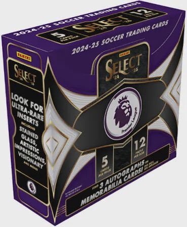 2024-25 PANINI SELECT EPL SOCCER HOBBY BOX