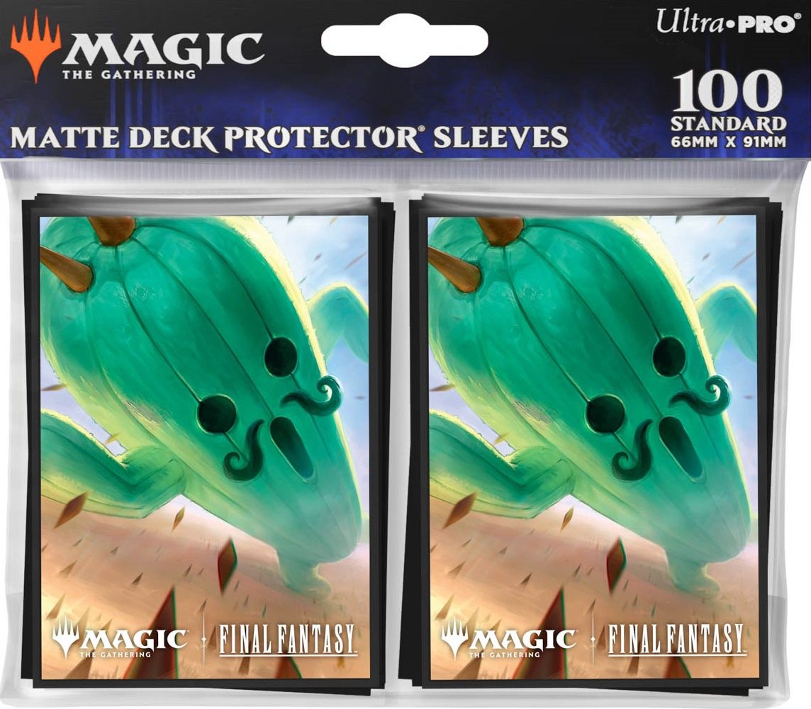 UP D-PRO SLEEVES MTG UNIVERSES BEYOND FINAL FANTASY, Variation: UP D-PRO MTG UNIVERSES BEYOND FINAL  FANTASY V9 100CT - JUMBO CACTUAR