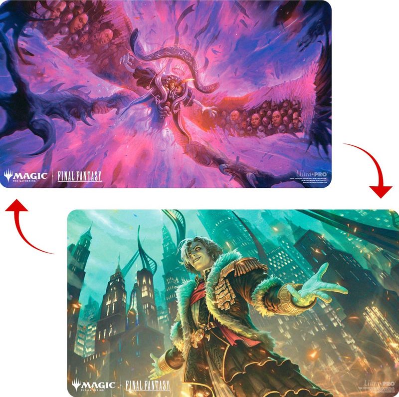 UP PLAYMAT MTG UNIVERSES BEYOND FINAL FANTASY DOUBLE SIDED PREMIUM T