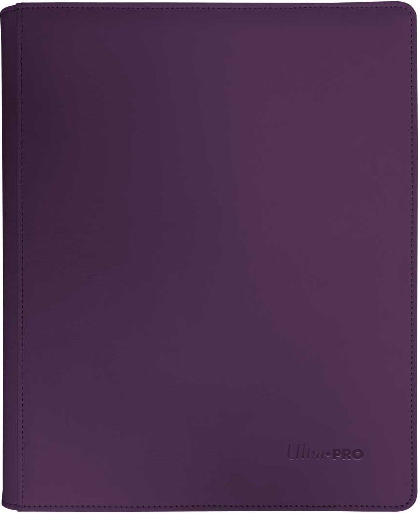 UP ZIP BINDER PRO VIVID 9PKT MIDNIGHT PLUM