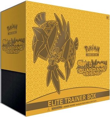 POKEMON SUN &amp; MOON GUARDIANS RISING ELITE TRAINER BOX