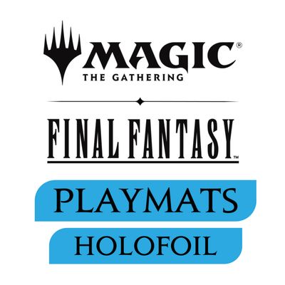UP PLAYMAT MTG UNIVERSES BEYOND FINAL FANTASY HOLOFOIL