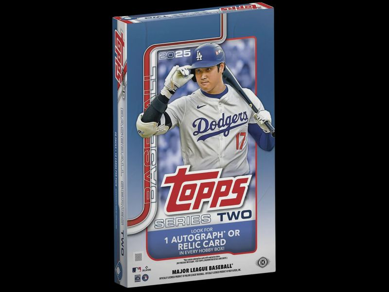 2025 TOPPS BASEBALL SERIES 2 HOBBY BOX