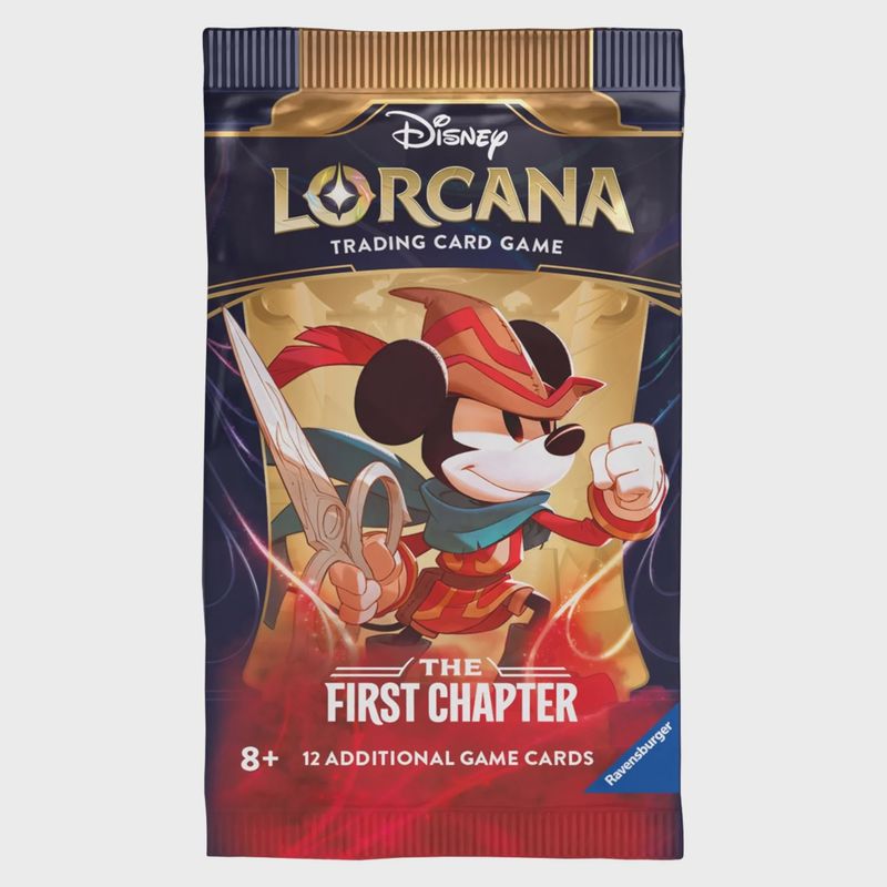 DISNEY LORCANA FIRST CHAPTER BOOSTER PACK