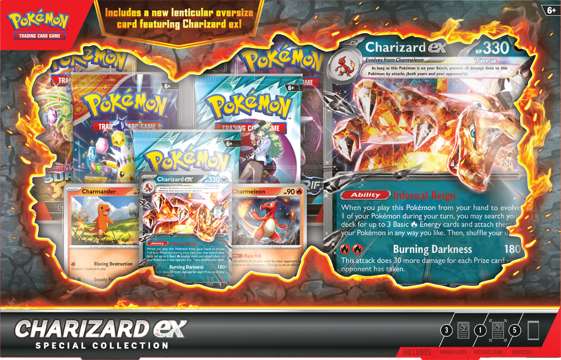 (PRE-ORDER) POKEMON CHARIZARD EX SPECIAL COLLECTION