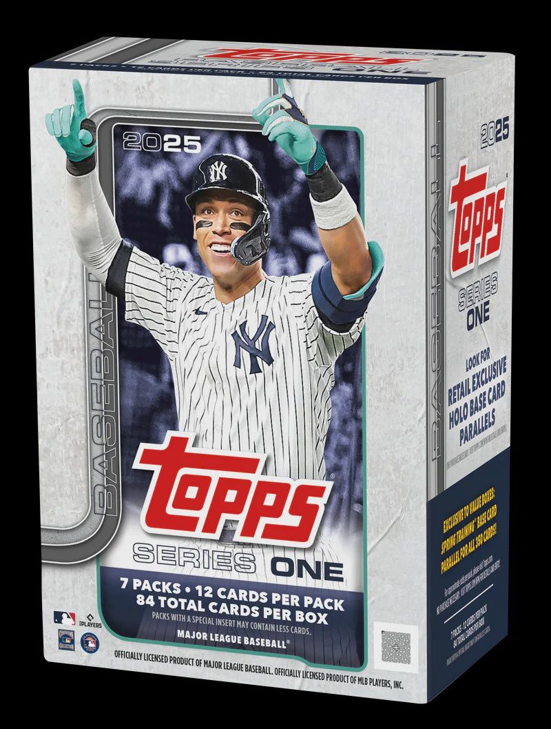 2025 TOPPS BASEBALL SERIES 1 VALUE BOX
