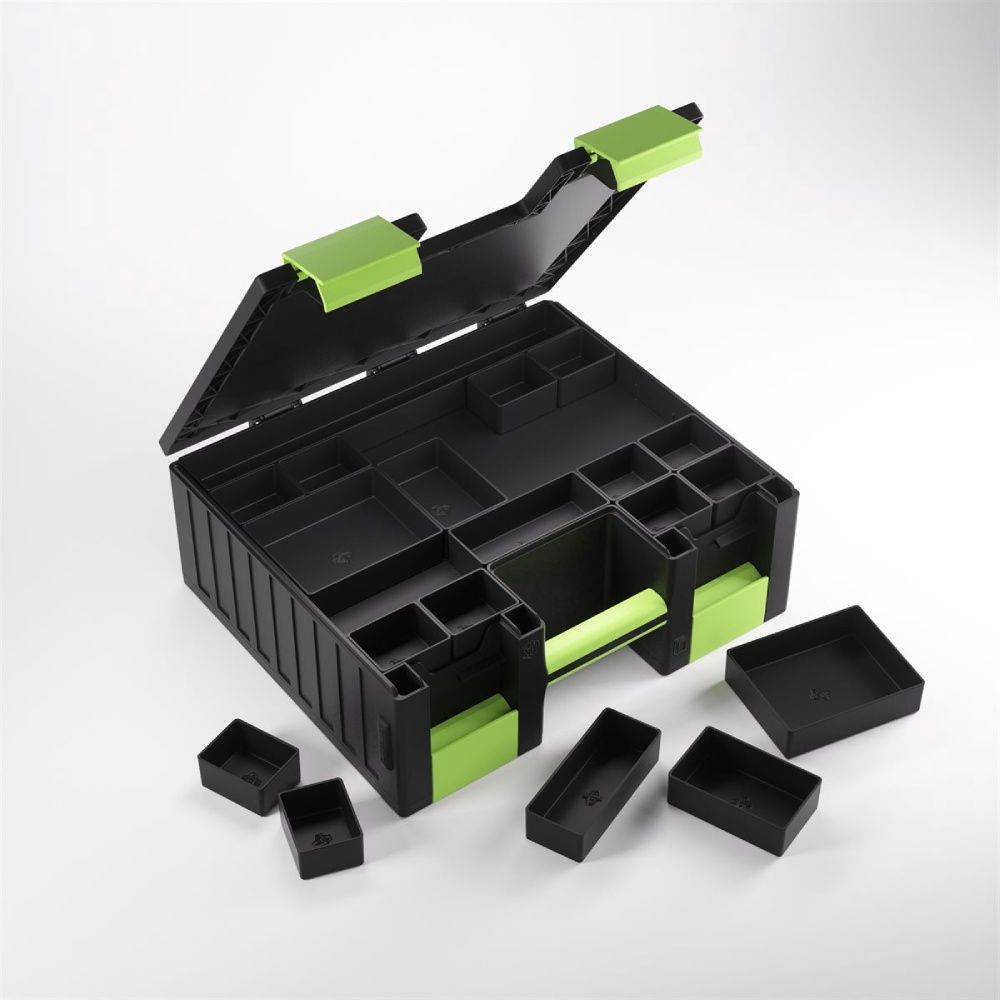 GAMEGENIC STORAGE GAME CASTLE BLACK/GREEN