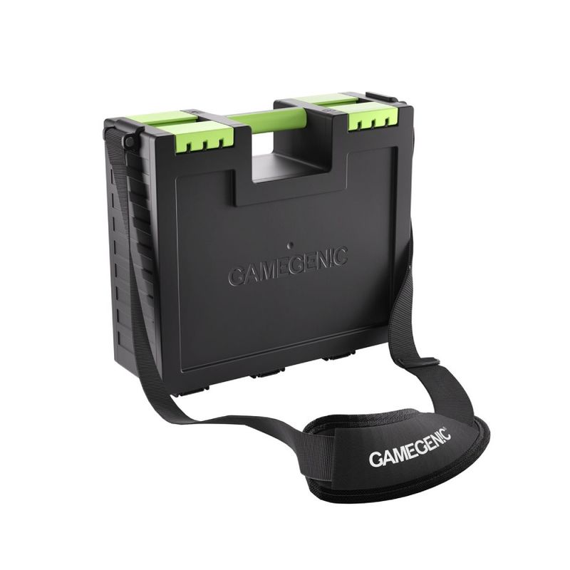 GAMEGENIC STORAGE GAME CASTLE BLACK/GREEN