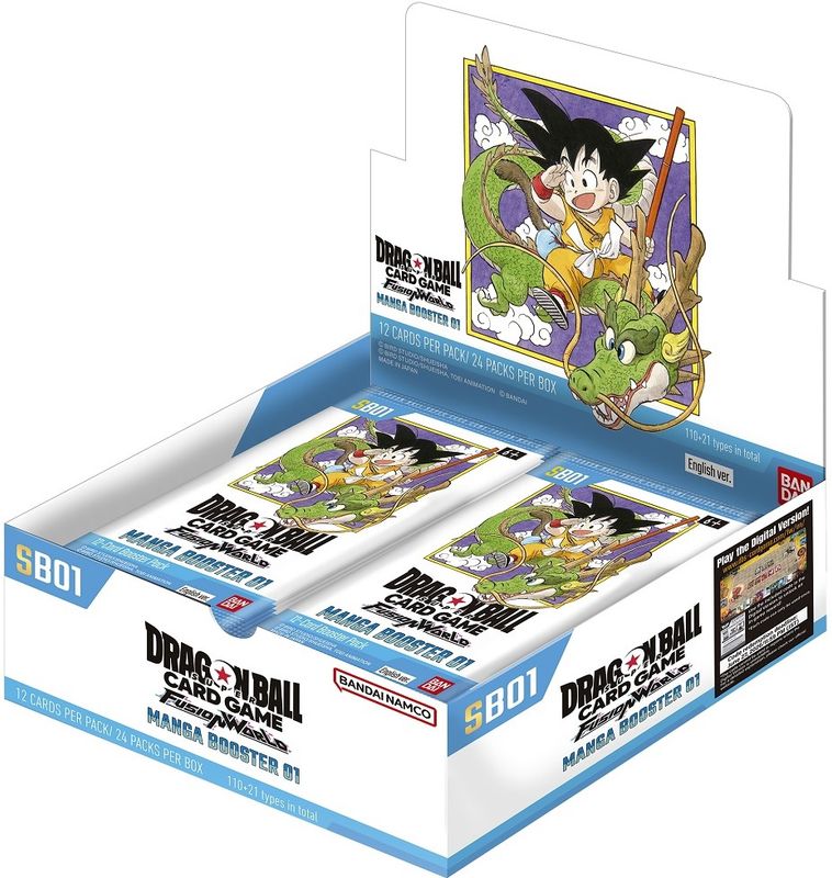DRAGON BALL SUPER FUSION WORLD MANGA 01 BOOSTER BOX