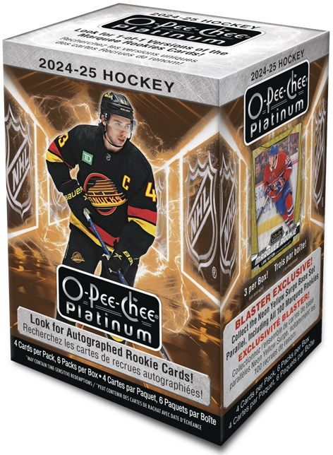 2024-25 UPPER DECK O-PEE-CHEE PLATINUM HOCKEY BLASTER
