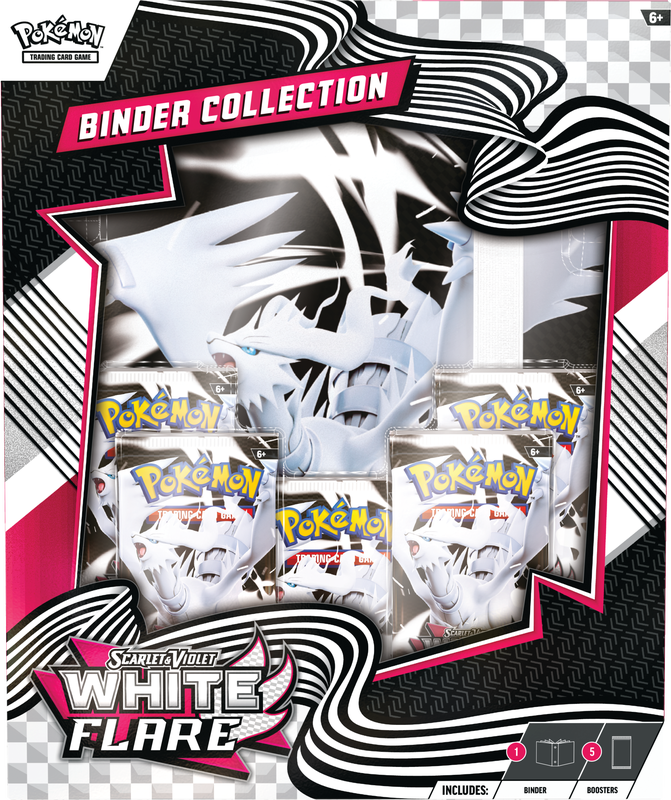 (PRE-ORDER) POKEMON SV10.5 WHITE FLARE BINDER COLLECTION
