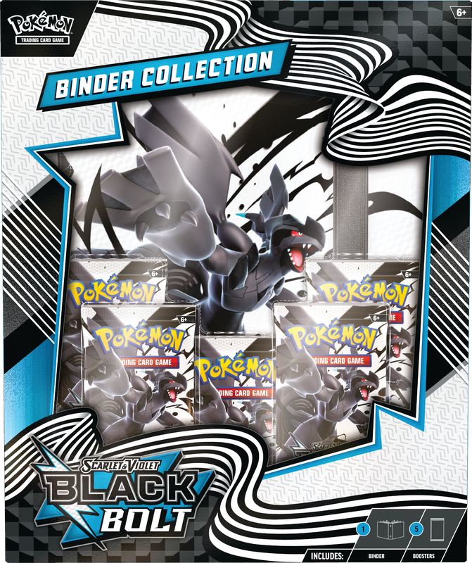(PRE-ORDER)  POKEMON SV10.5 BLACK BOLT BINDER COLLECTION