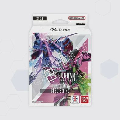 GUNDAM CARD GAME ST-04 SEED STRIKE STARTER DECK