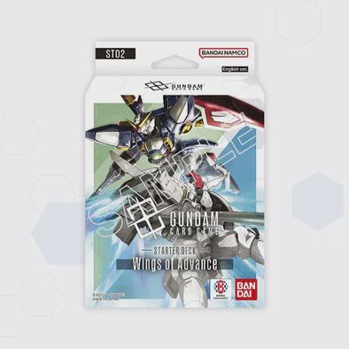 GUNDAM CARD GAME ST-02 WINGS OF ADVANCE STARTER DECK