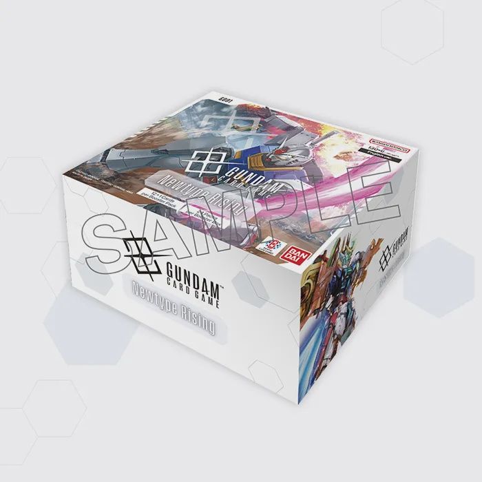(PRE-ORDER) GUNDAM CARD GAME GD-01 NEWTYPE RISING BOOSTER