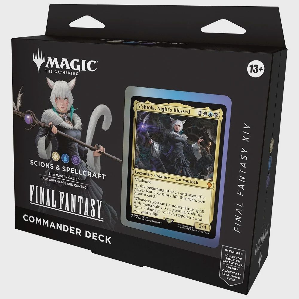 MTG FINAL FANTASY COMMANDER DECK - SCIONS &amp; SPELLCRAFT