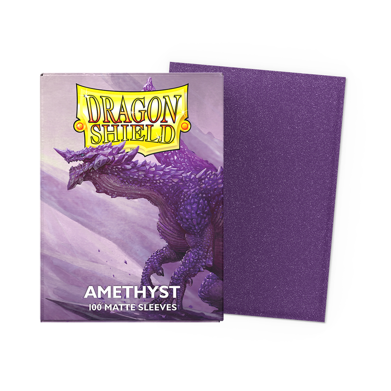 DRAGON SHIELD SLEEVES MATTE AMETHYST  100CT