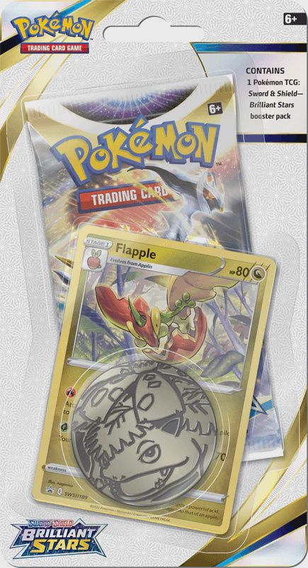 POKEMON SWSH9 CHECKLANE BLISTER - FLAPPLE