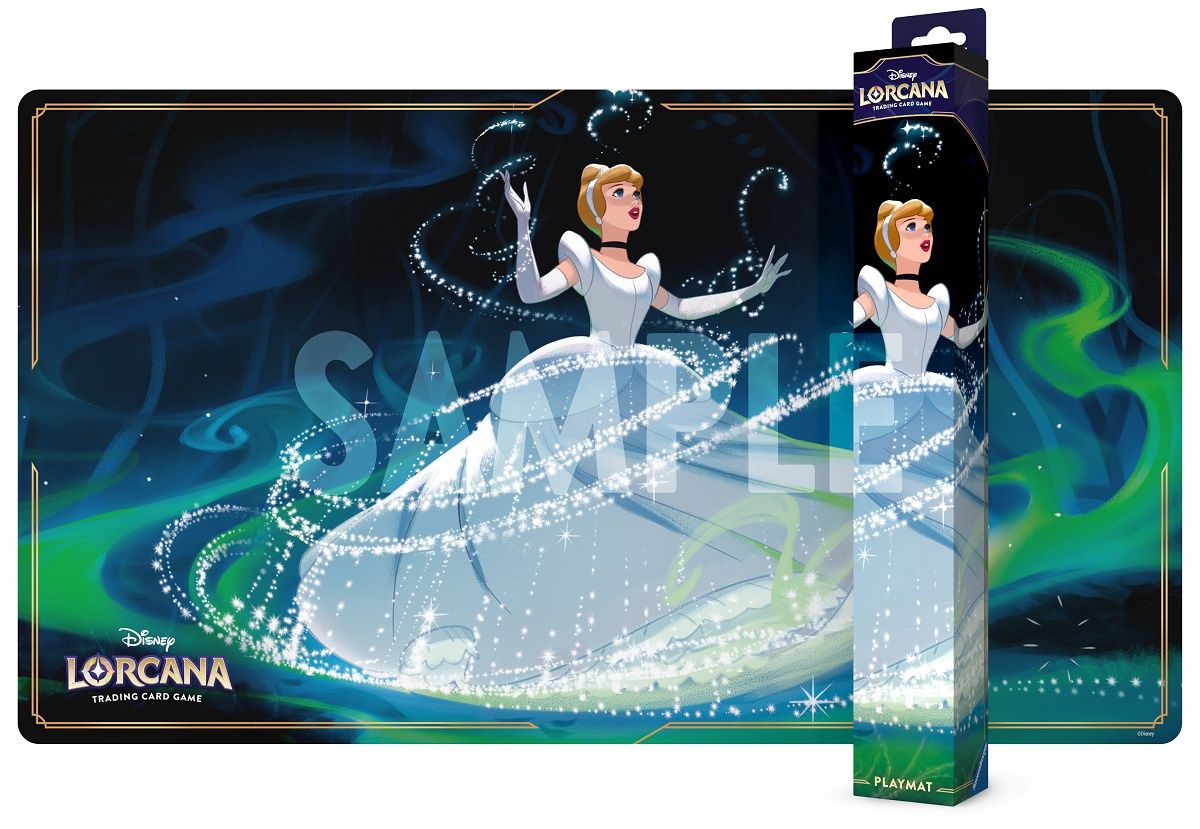 (PRE-ORDER) DISNEY LORCANA PLAYMAT SET 9 MAT A CINDERELLA
