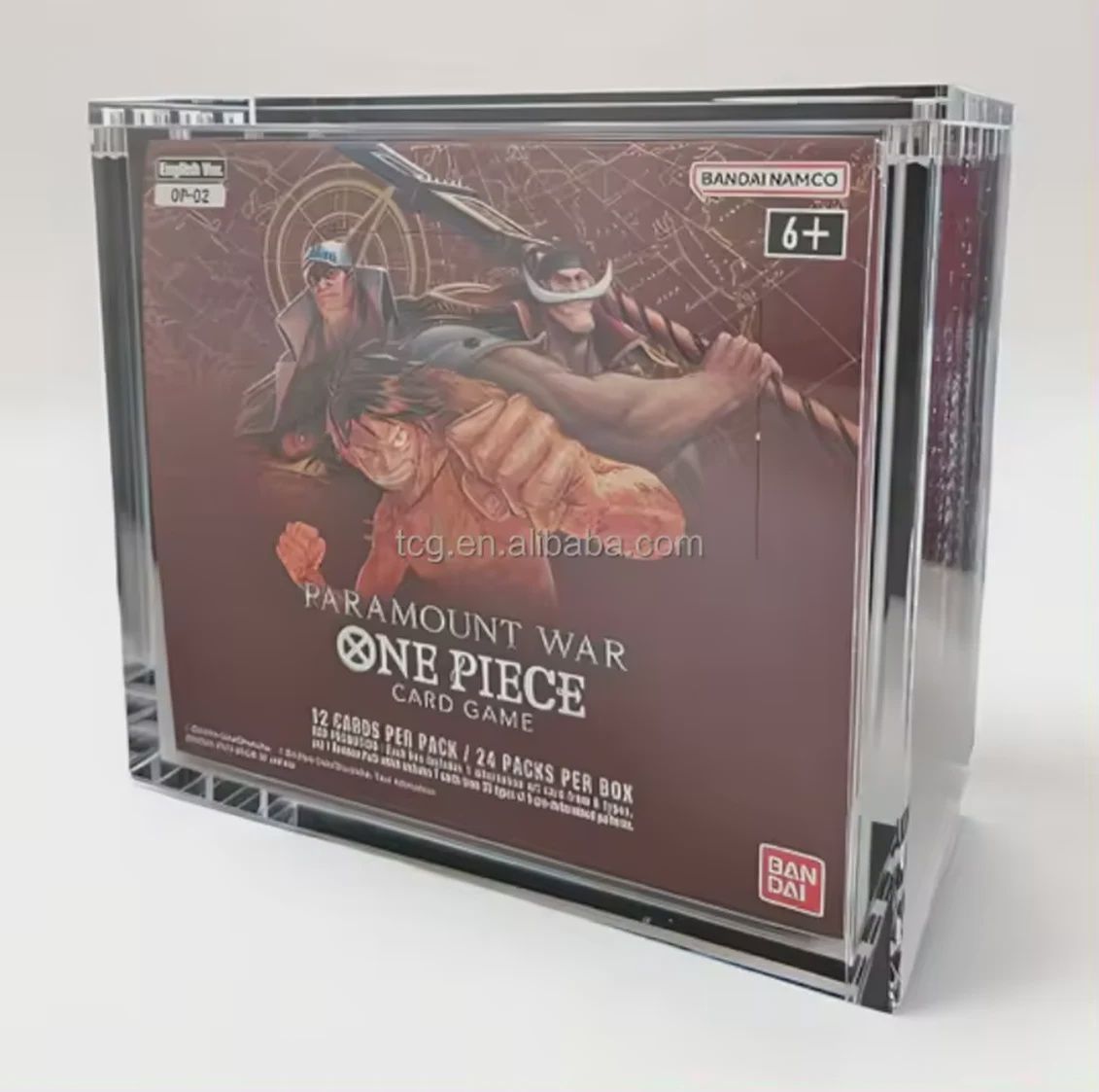 EVORETRO ONE PIECE BOOSTER BOX ACRYLIC OP01-OP03