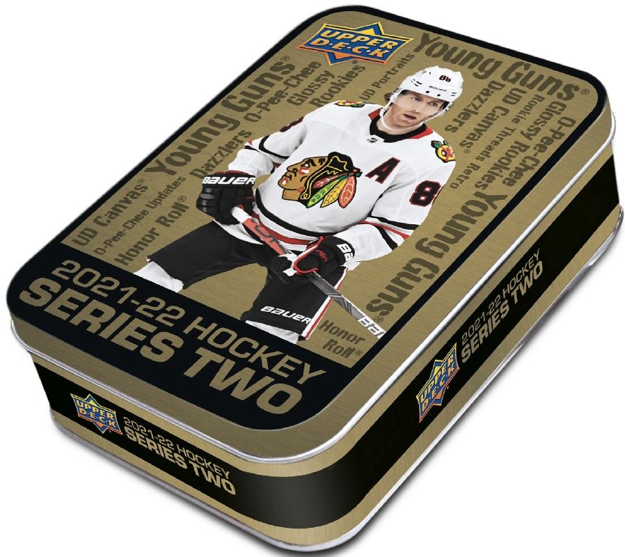 UPPER DECK SERIES 2 HOCKEY 2021-22 TIN