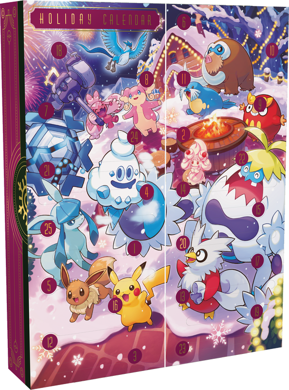 POKEMON HOLIDAY CALENDAR 2025