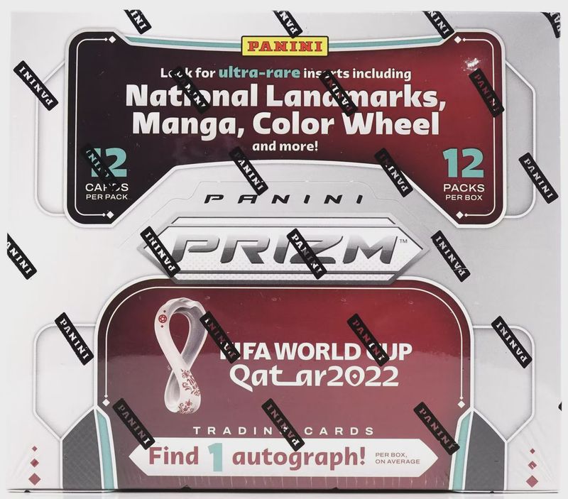 2022 PANINI PRIZM FIFA WORLD CUP SOCCER HOBBY BOX