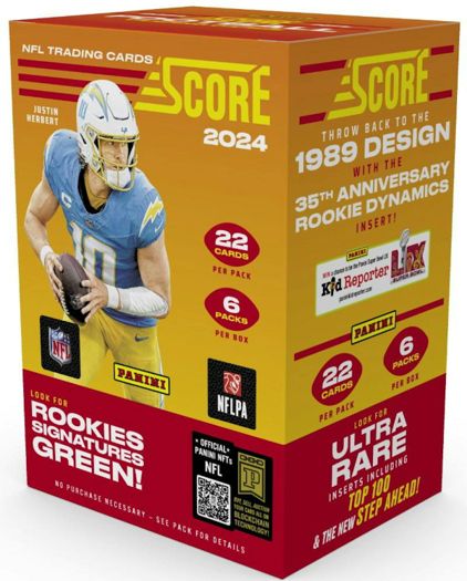 PANINI SCORE FOOTBALL 2024 BLASTER