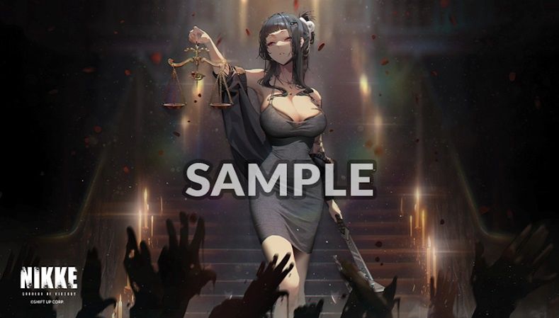 BUSHI SUPPLIES RUBBER PLAYMAT VOL. 10 GODDESS OF VICTORY: NIKKE DESIGN B: KILL THE LORD