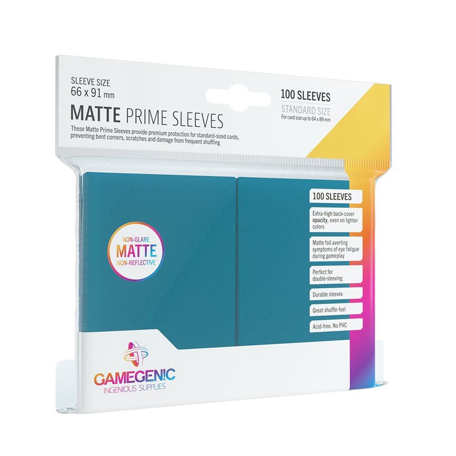 GAMEGENIC: MATTE PRIME SLEEVES: BLUE