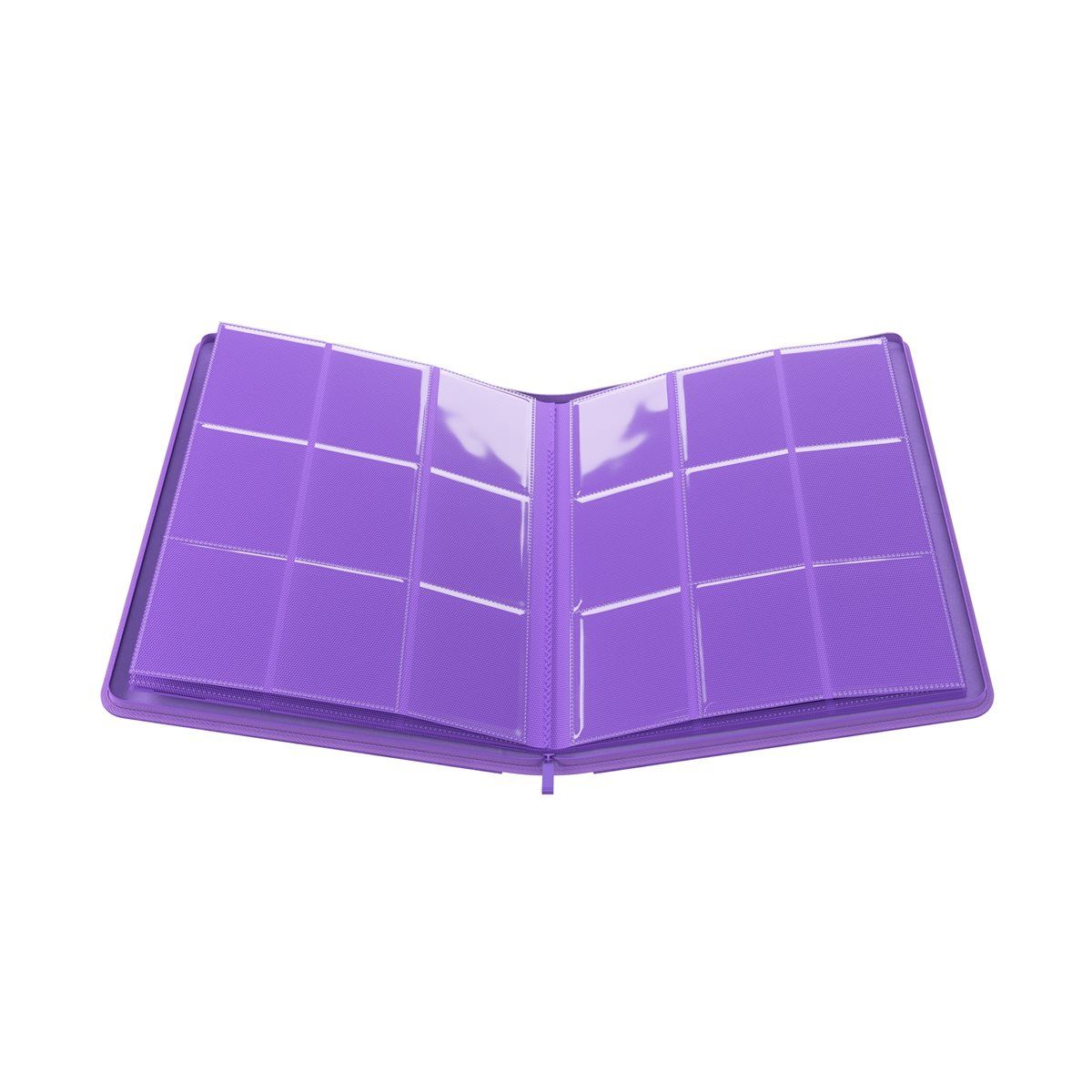 GAMEGENIC ZIP-UP ALBUM: 18-POCKET PURPLE