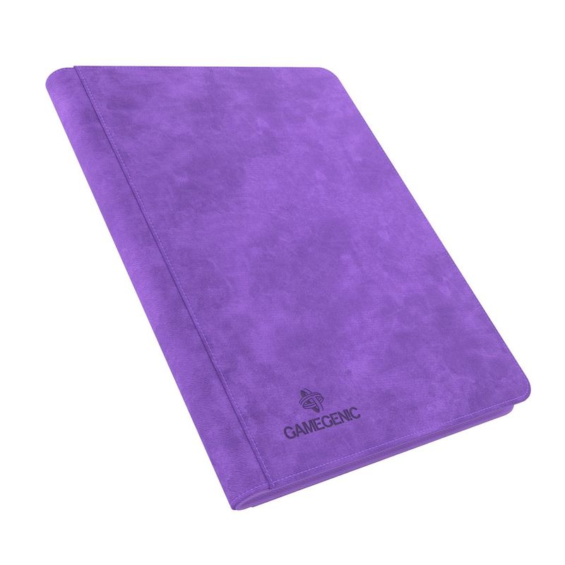 GAMEGENIC ZIP-UP ALBUM: 18-POCKET PURPLE