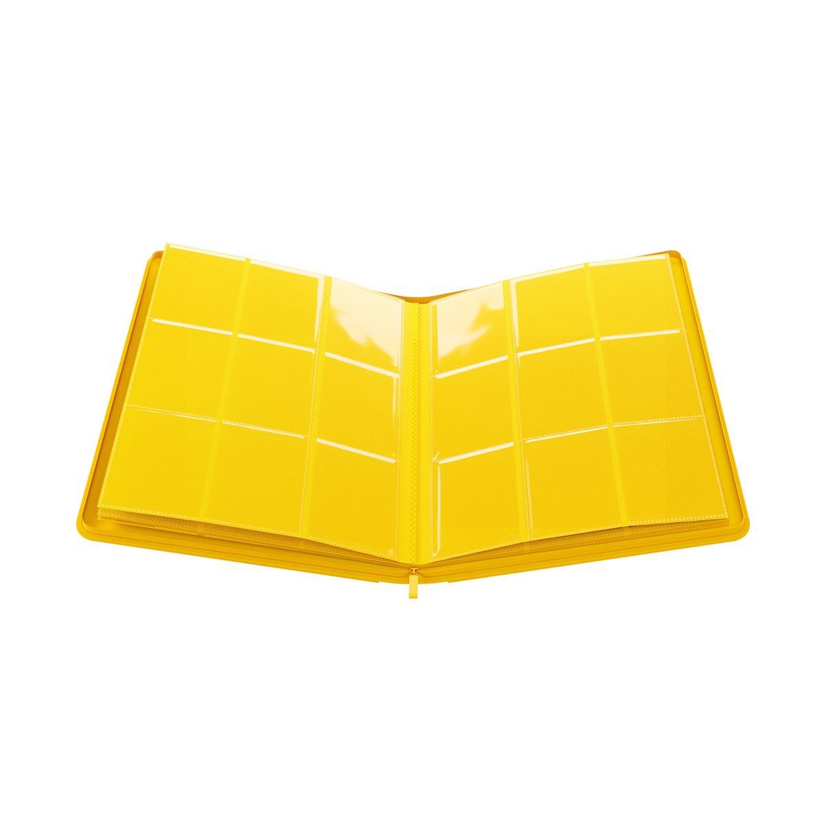 GAMEGENIC ZIP-UP ALBUM: 18-POCKET YELLOW